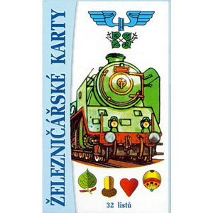 Akord Karty hrací železničářské