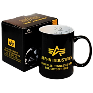 Alpha Industries Šálek  Mug II černá