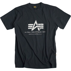Alpha Industries Tričko  Basic T-Shirt černé 5XL