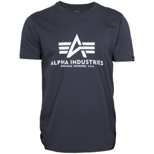Alpha Industries Tričko  Basic T-Shirt new navy 3XL