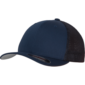 Brandit Čepice Baseball Cap Flexfit Mesh Trucker modrá tmavě (navy) S/M