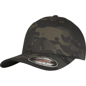 Brandit Čepice Baseball Cap Flexfit Multicam® multicam black L/XL