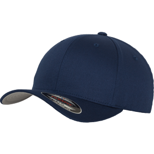 Brandit Čepice Baseball Cap Flexfit Wooly Combed modrá tmavě (navy) S/M