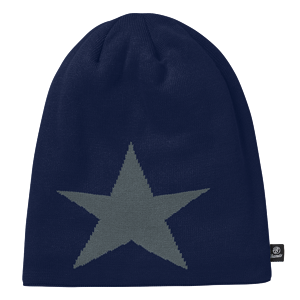 Brandit Čepice Beanie STAR modrá tmavě (navy)
