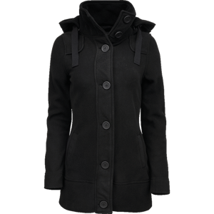 Brandit Kabát Women Square Fleece Jacket černý 4XL