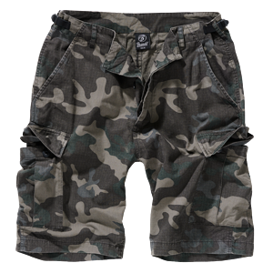 Brandit Kalhoty krátké BDU Ripstop Shorts darkcamo 5XL