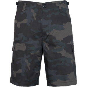 Brandit Kalhoty krátké Combat Shorts darkcamo S