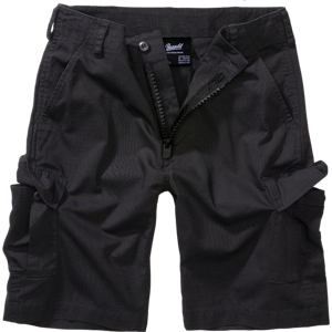 Brandit Kalhoty krátké dětské Kids BDU Ripstop Shorts černé 134/140