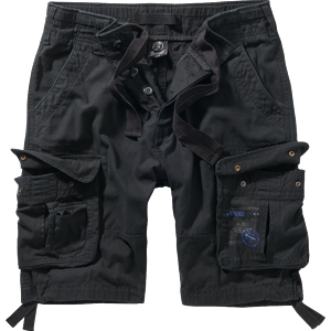 Brandit Kalhoty krátké Pure Vintage Shorts černé 5XL