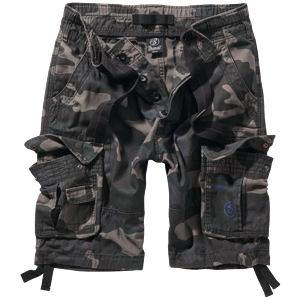 Brandit Kalhoty krátké Pure Vintage Shorts darkcamo XL