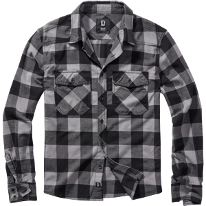 Brandit Košile Check Shirt černá | antracitová 6XL