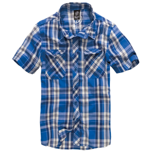 Brandit Košile Roadstar Shirt 1/2 modrá 4XL
