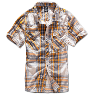 Brandit Košile Roadstar Shirt 1/2 písková | žlutá L