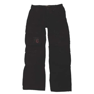 Kalhoty Defense černé XS