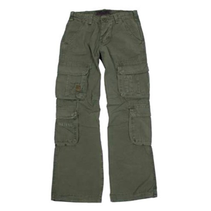 Kalhoty Defense zelené L
