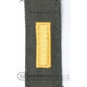 Nášivka: Hodnost US ARMY límcová 2nd Lieutenant olivová | žlutá
