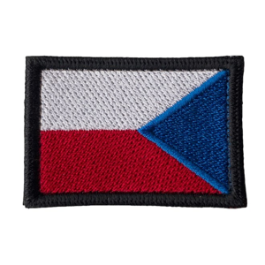 Nášivka: Vlajka Česká republika zrcadlová [55x38] [ssz] barevná