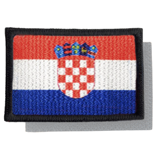 Nášivka: Vlajka Chorvatsko [80x50] [ssz]
