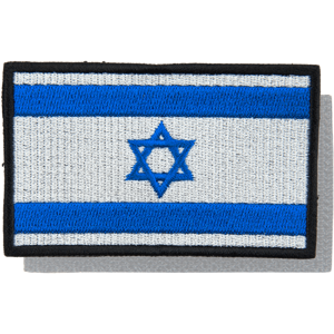Nášivka: Vlajka Izrael [80x50] [ssz]