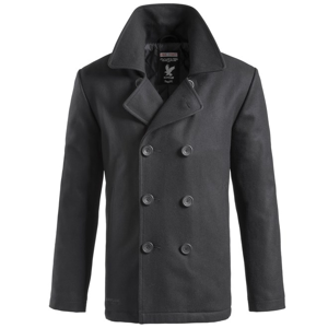 Surplus Kabát Pea Coat černý L