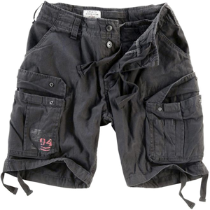 Surplus Kalhoty krátké Airborne Vintage Shorts černé 6XL