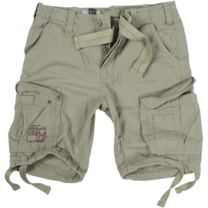 Surplus Kalhoty krátké Airborne Vintage Shorts zelená světle 5XL