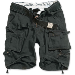Surplus Kalhoty krátké Division Shorts černé 5XL