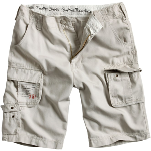 Surplus Kalhoty krátké Trooper Shorts bílé oprané 7XL