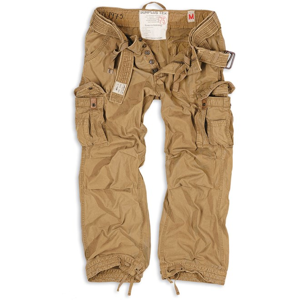 Surplus Kalhoty Premium Vintage béžové 3XL