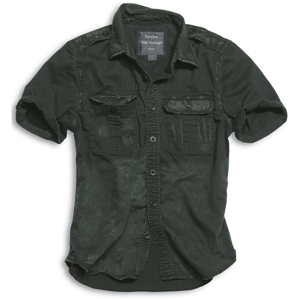 Surplus Košile Raw Vintage Shirt 1/2 černá M
