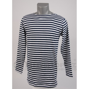 Tričko námořnické letní s dl.rukávem STURM modro | bílé XL