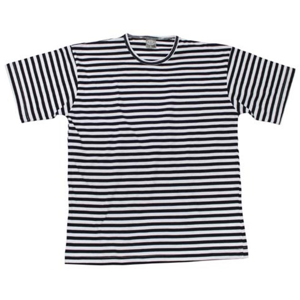 Tričko námořnické letní s kr.rukávem MFH modro | bílé XL