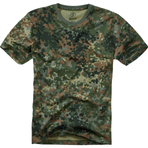 Tričko US T-Shirt BRANDIT flecktarn M