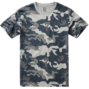 Tričko US T-Shirt BRANDIT grey camo 7XL