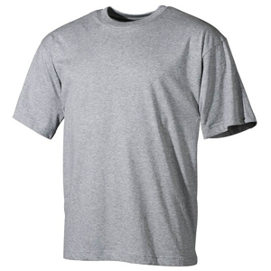 Tričko US T-Shirt šedé 4XL