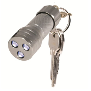 TRUE UTILITY Compact MicroLite - svítilna na klíče stříbrná