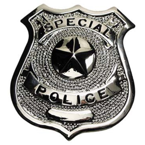 Značení US policejní: SPECIAL POLICE